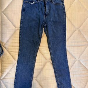 Old Navy High Rise Women's Jeans - Deep Blue